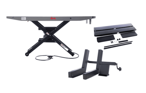 S.A.M. 1200 Air Lift & CV-17 Cycle Vise & S.A.M. Lift 12" Side Extensions Bundle